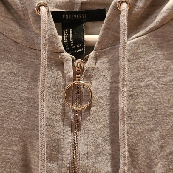 Forever 21 Lounge Romper hoodie - Picture 3 of 4